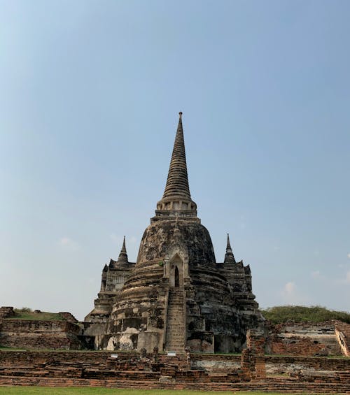 Ücretsiz antik, ayutthaya, dikey atış içeren Ücretsiz stok fotoğraf Stok Fotoğraflar