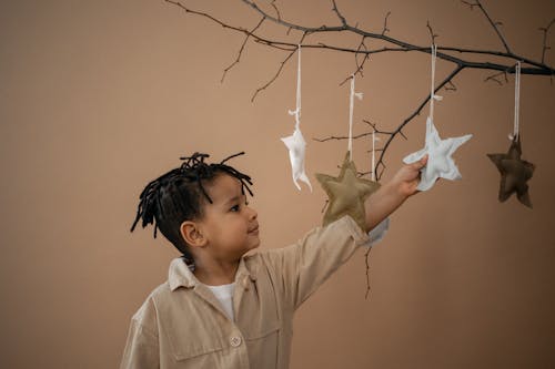 Gratuit Imagine de stoc gratuită din adorabil, african american boy, arbore Fotografie de stoc