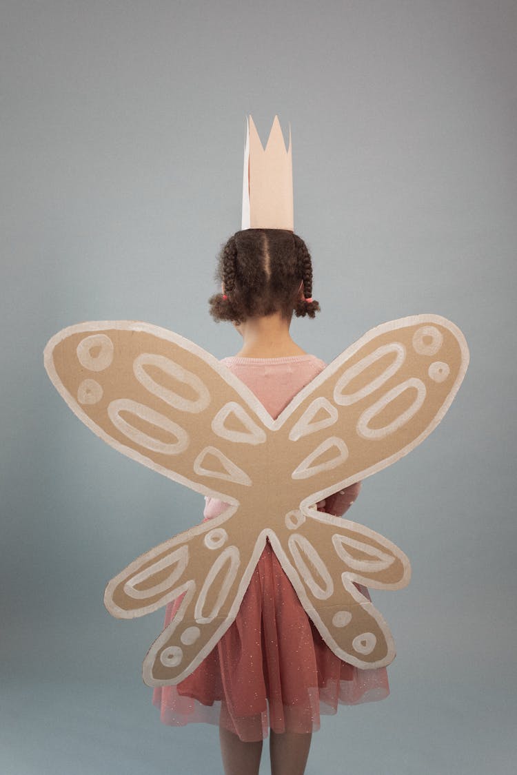 Anonymous Girl In Fairy Costume