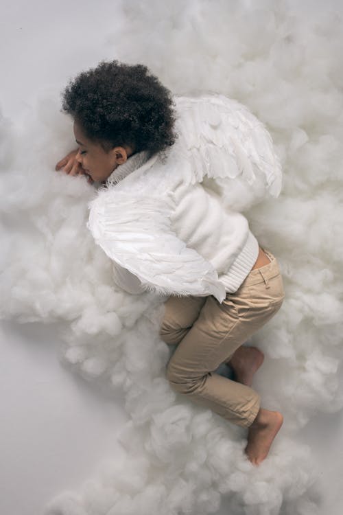 Free Imagine de stoc gratuită din adorabil, african american boy, alb Stock Photo