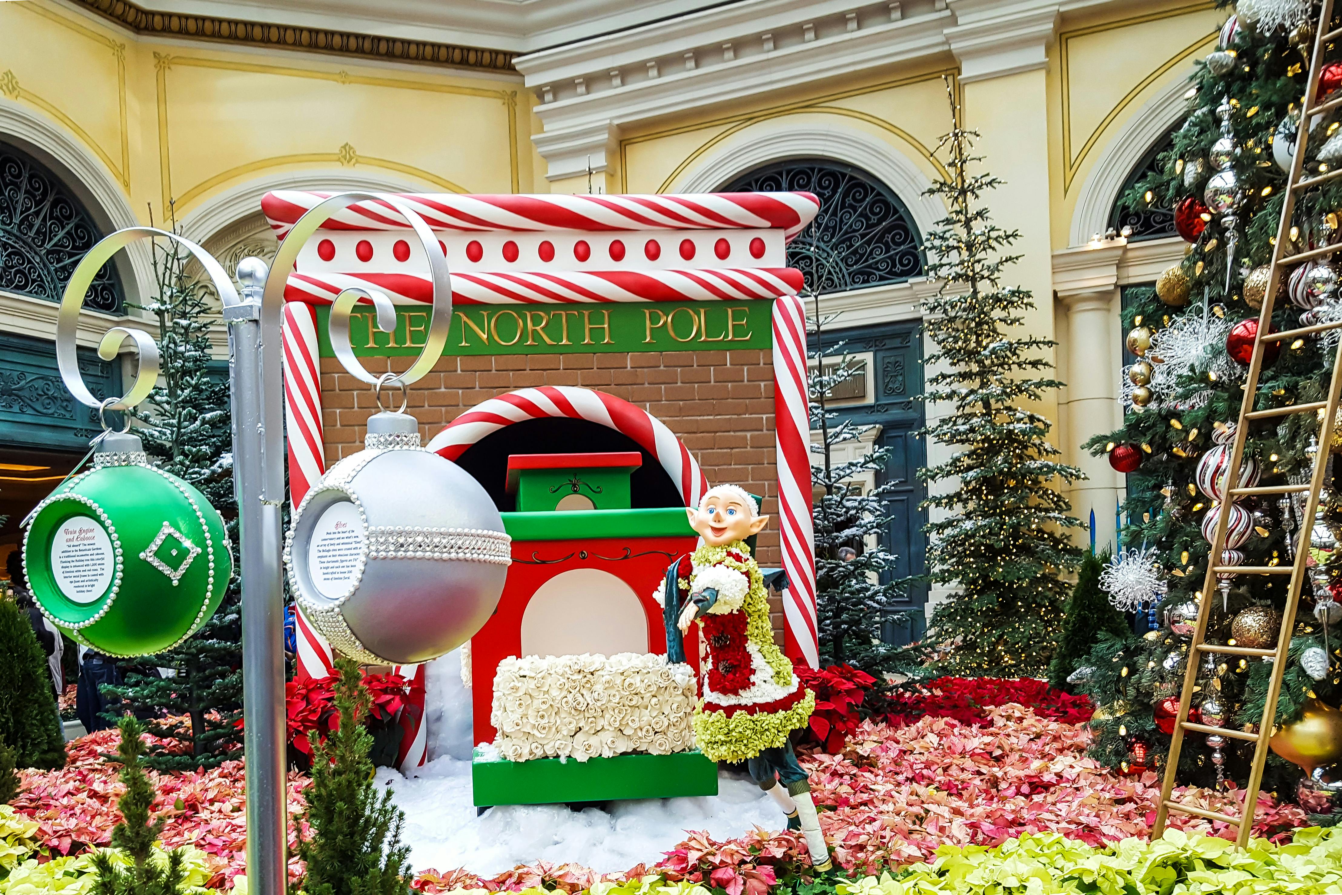 Free Stock Photo Of Bellagio Casino Christmas