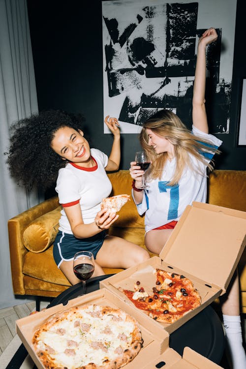 Free Two Young Women Having Fun Stock Photo