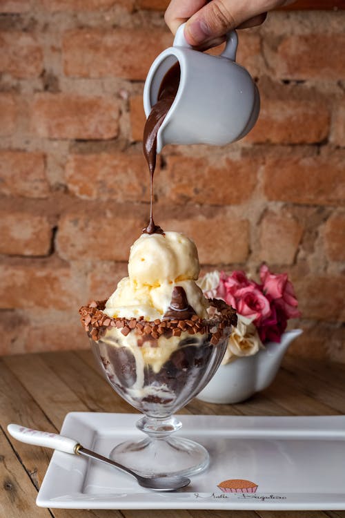 Foto profissional grátis de agradável, chocolate derretido, fotografia de alimentos