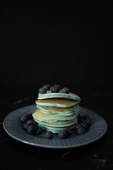 Blueberry Blueberry Flavored Pancakes