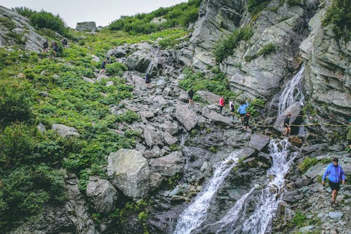 Imagine de stoc gratuită din alpinism, alpinism montan, alpiniști