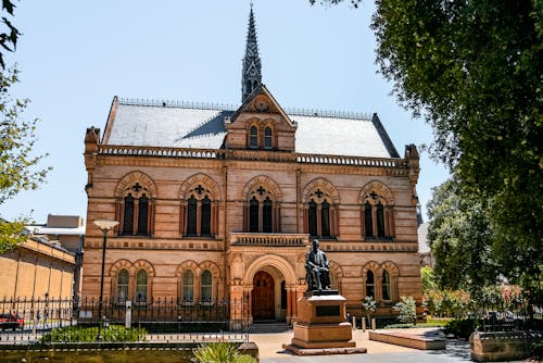 Gratis stockfoto met buitenkant, historische plaats, mitchell gebouw