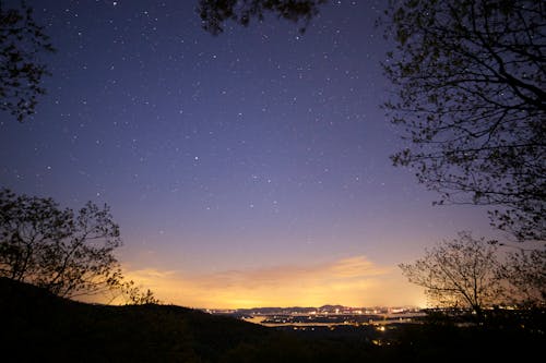 Foto profissional grátis de céu, céu estrelado, céu noturno