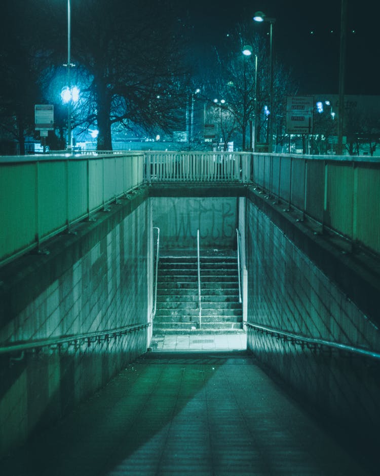 Scary Underground Stairs