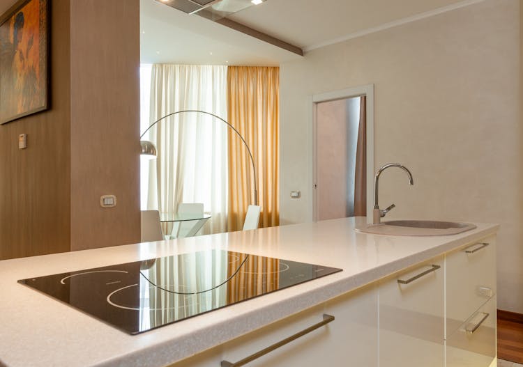 Modern Kitchen Island With Built In Stove And Sink