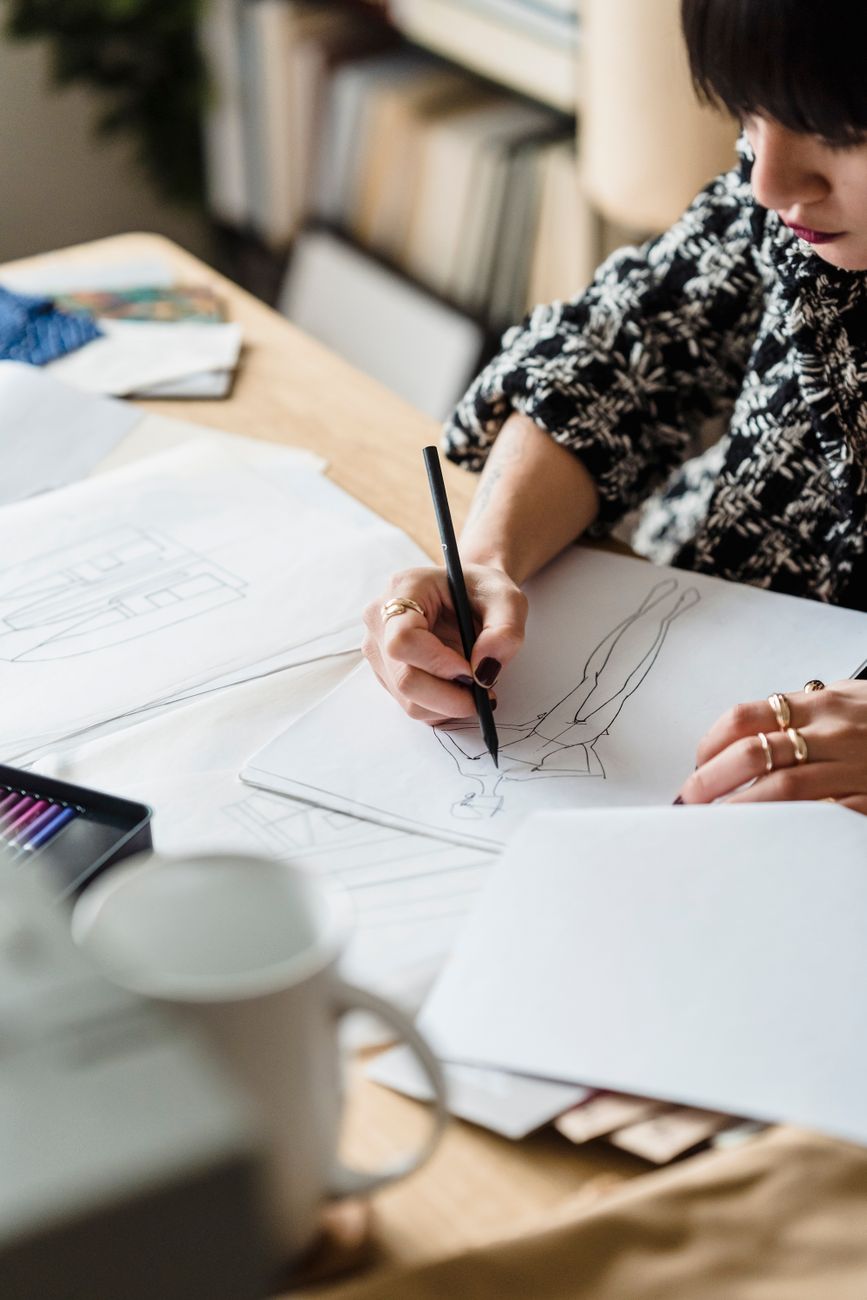 Creative process and visual research for aurea