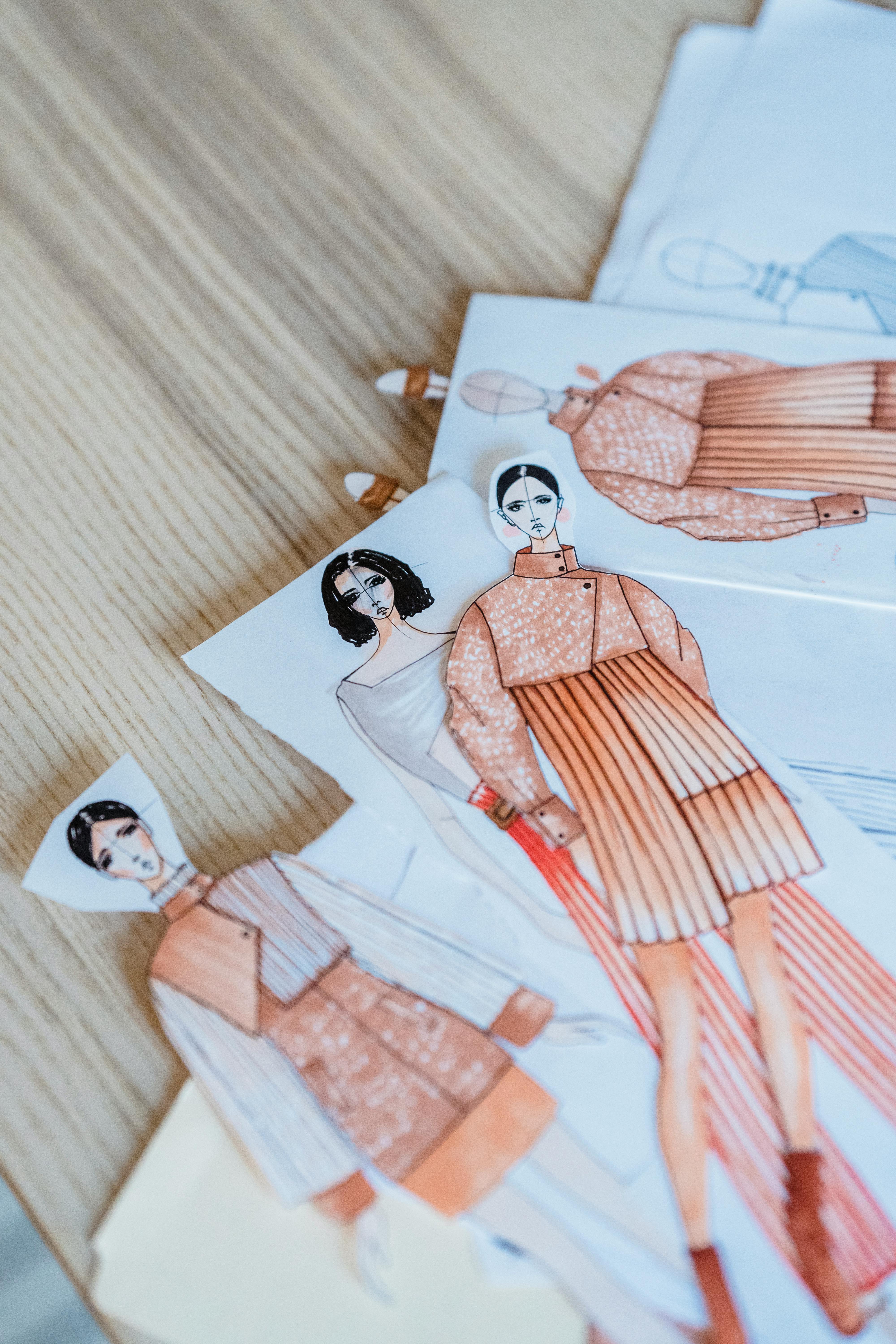 How to Create Fashion Design Sketches for Your Clothing Line