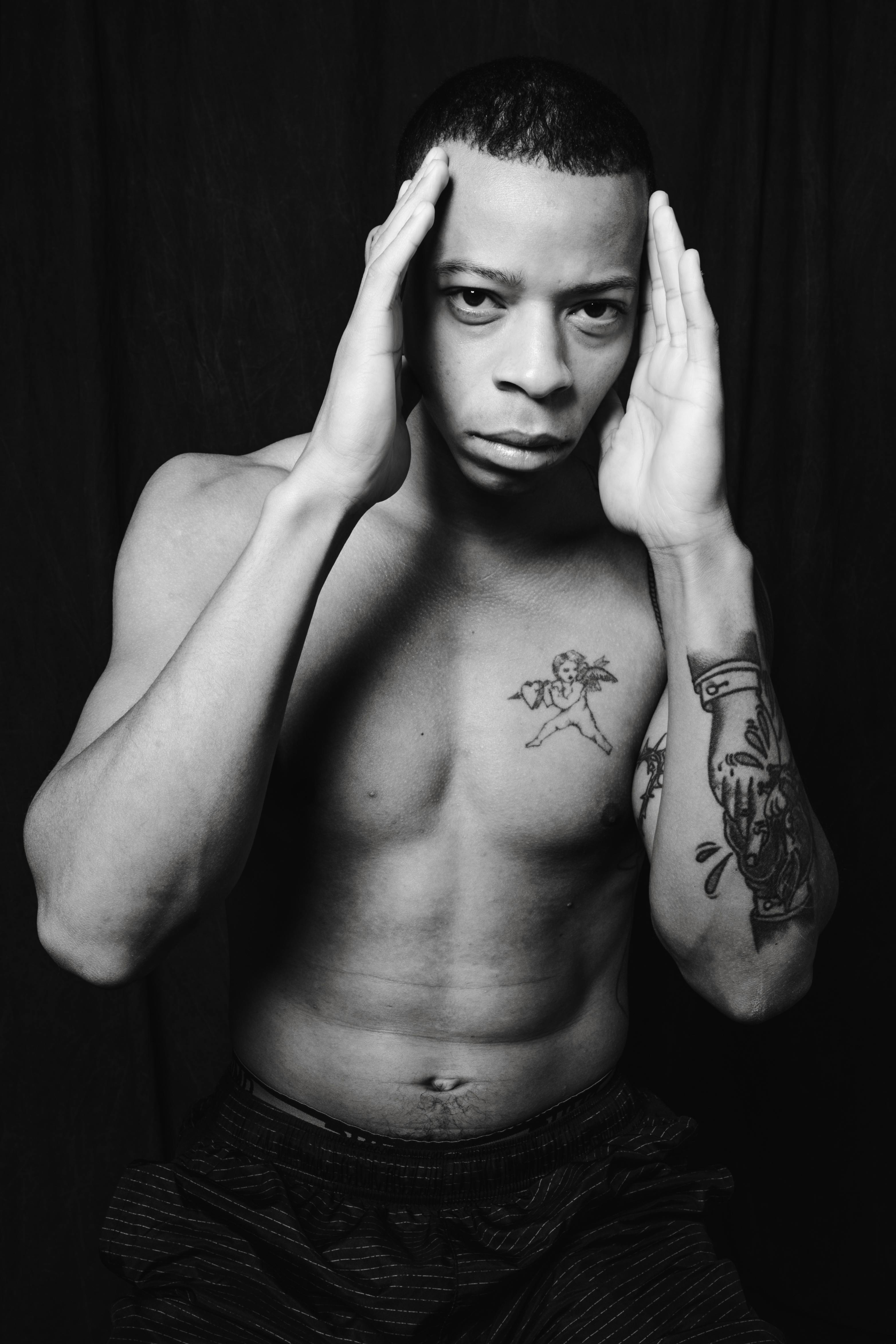 Shirtless Men Standing in Nature · Free Stock Photo