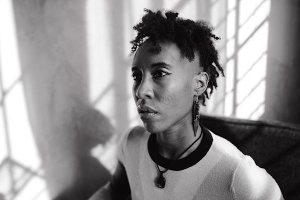 Black woman custom hairstyle