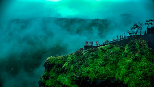 Free stock photo of after the rain, cliff, clouds