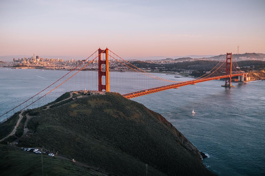 Free Golden Gate Bridge San Francisco California Stock Photo
