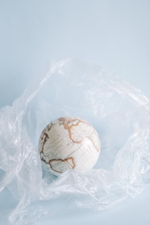 Free Globe on a Plastic  Stock Photo