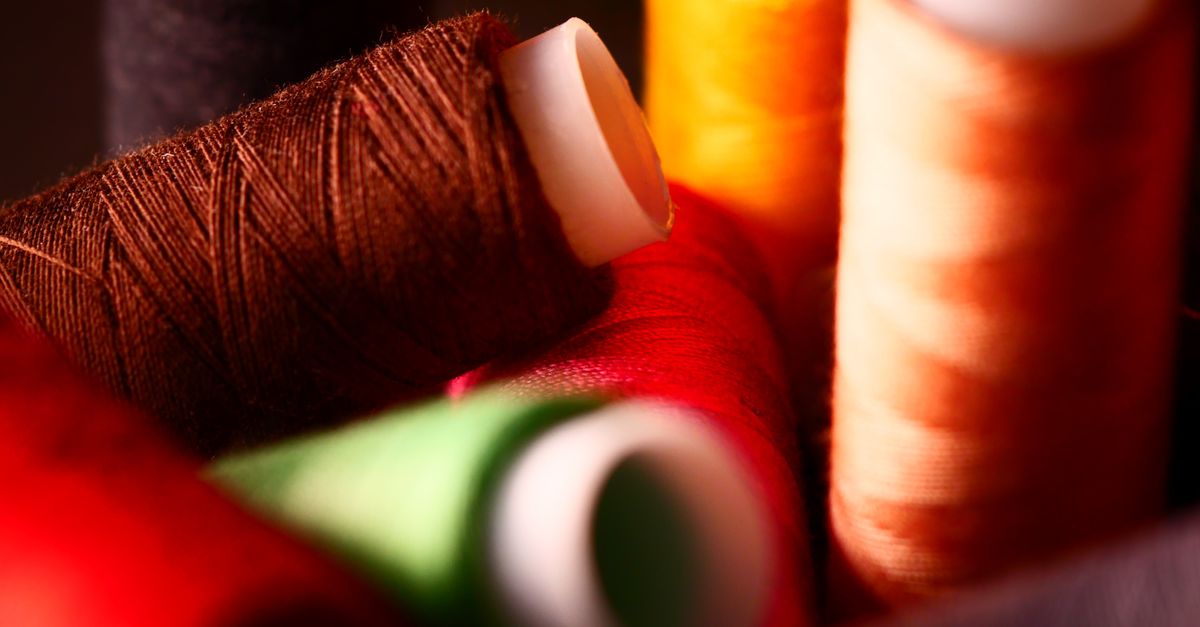 Close-up Photo of Colorful Threads · Free Stock Photo