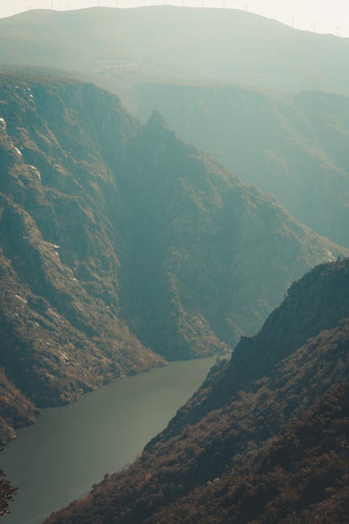 不清楚, 垂直拍摄, 山 的 免费素材图片