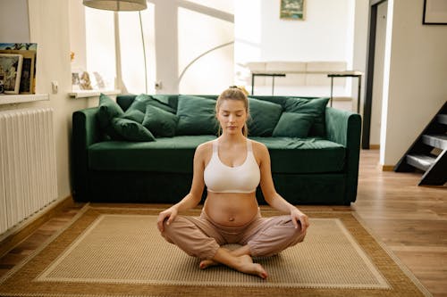 Darmowe zdjęcie z galerii z ciąża, ćwiczenia, ćwiczenie