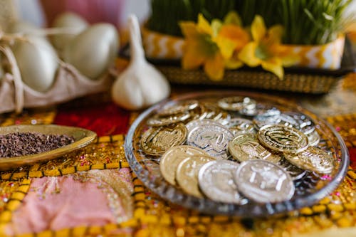 Traditional Symbolic Items On Table