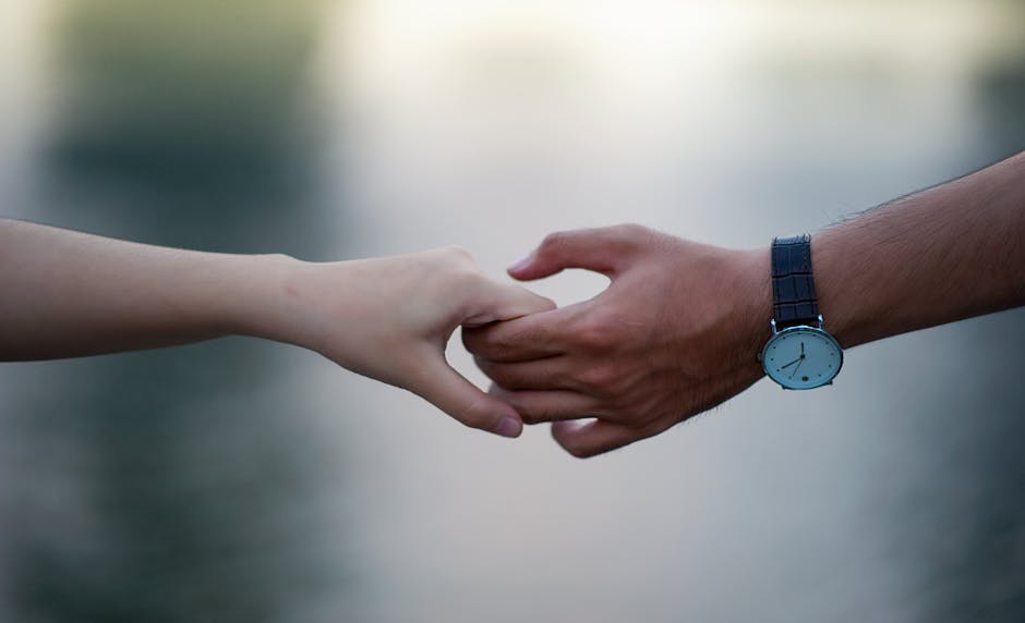 Man and Women Holding Hand · Free Stock Photo