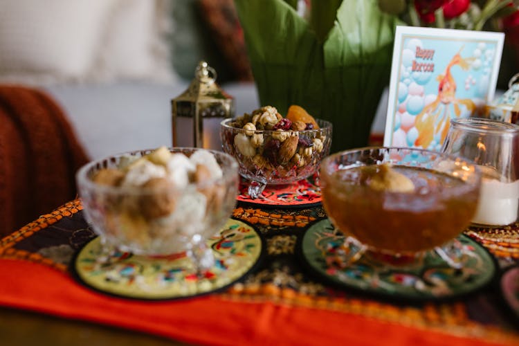 Traditional Food On Table