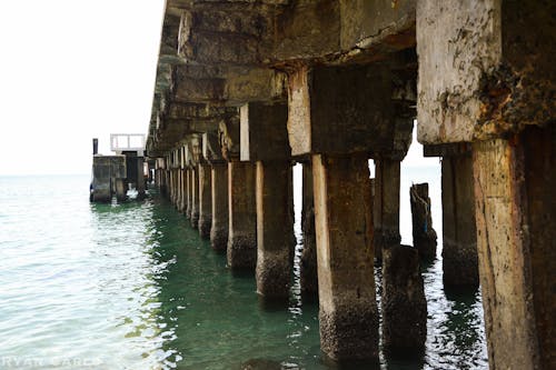 Gratis stockfoto met achtergelaten, baai, brug