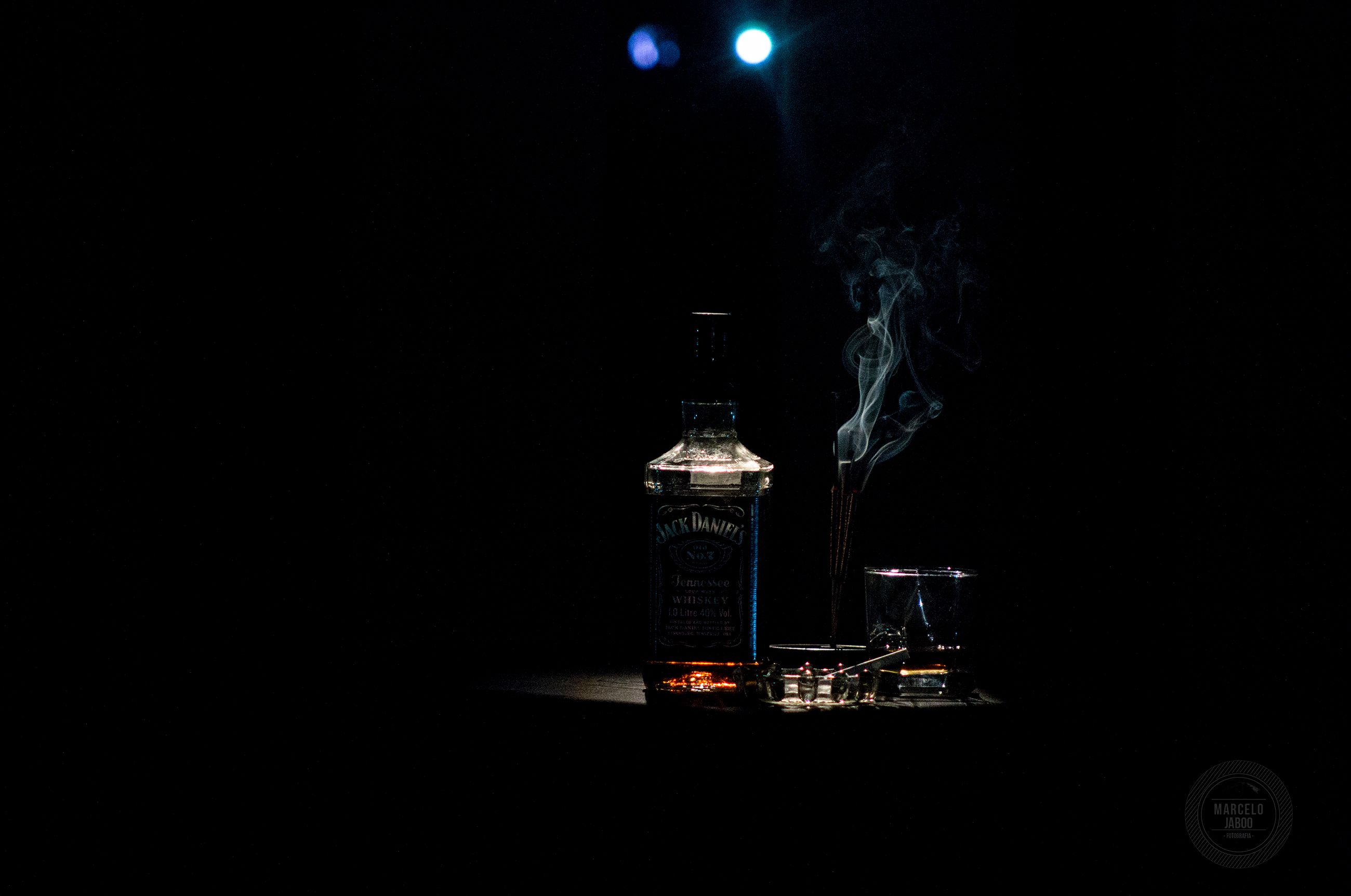 Closeup Photo of Liquor Bottle Against Black Background \u00b7 Free Stock Photo