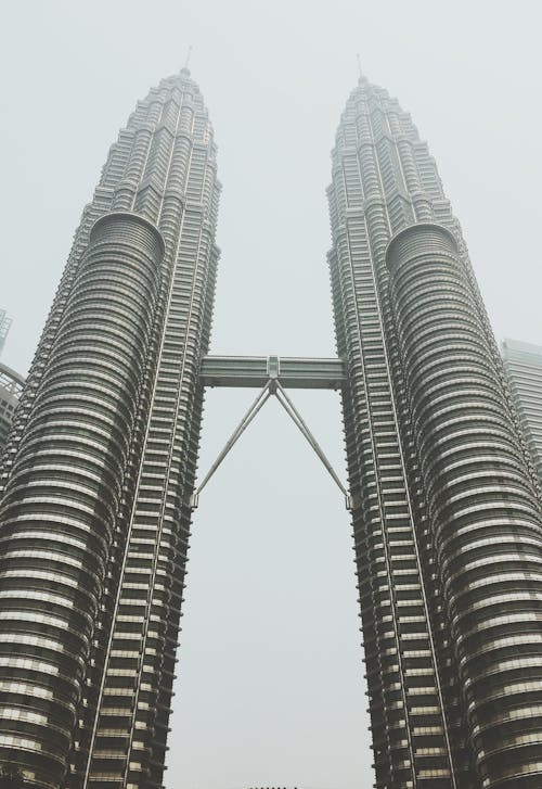 The Petronas Towers in Malaysia