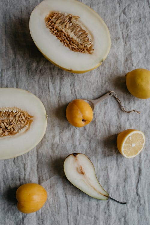 Kostnadsfri bild av apelsiner, beige toner, cantaloupmelon