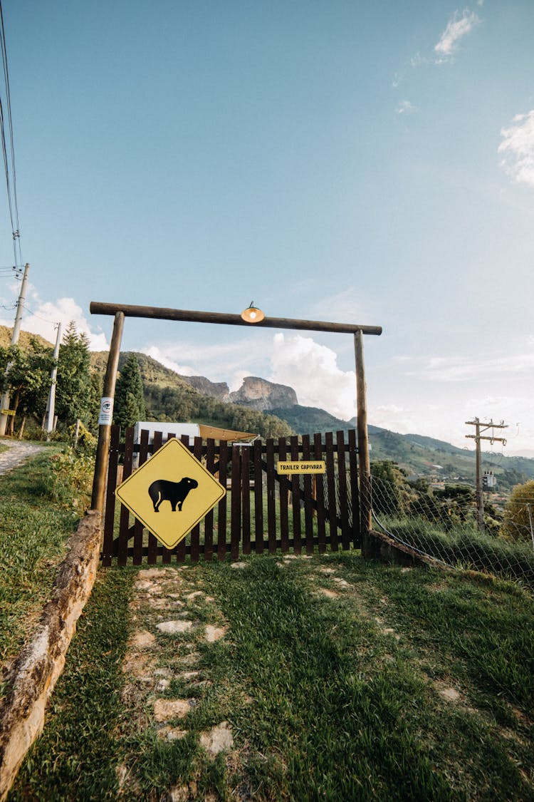 Gate On Farm