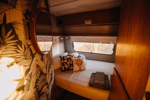 Bed in a Camper Van 