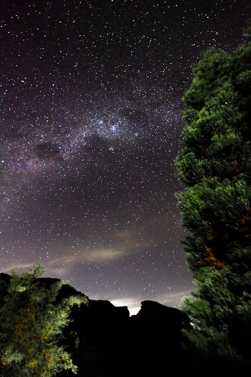 Foto profissional grátis de astronomia, campo de estrelas, céu noturno