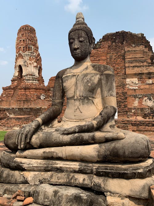 Fotobanka s bezplatnými fotkami na tému ayutthaya, Buddha, cestovať