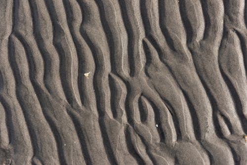 Close-Up Shot of Beach Sand