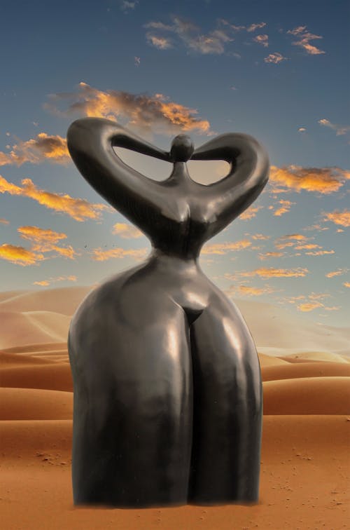 Free stock photo of africa, desert, sculpture