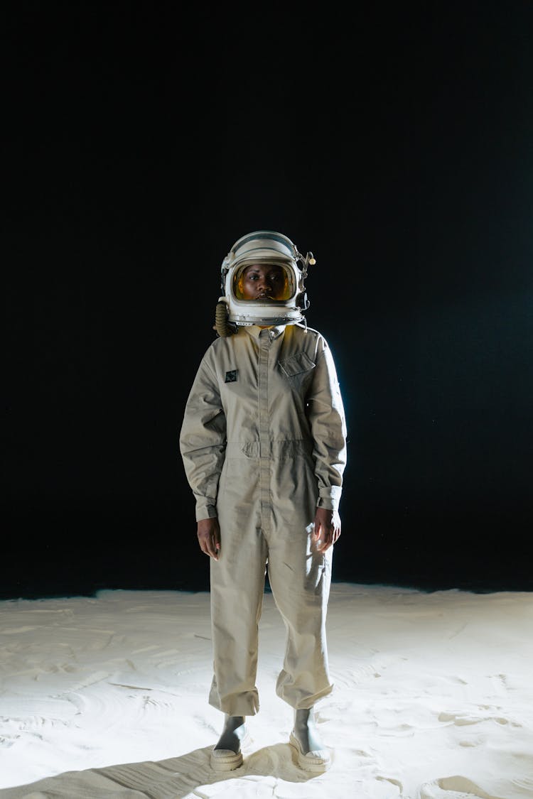 Person Wearing Spacesuit