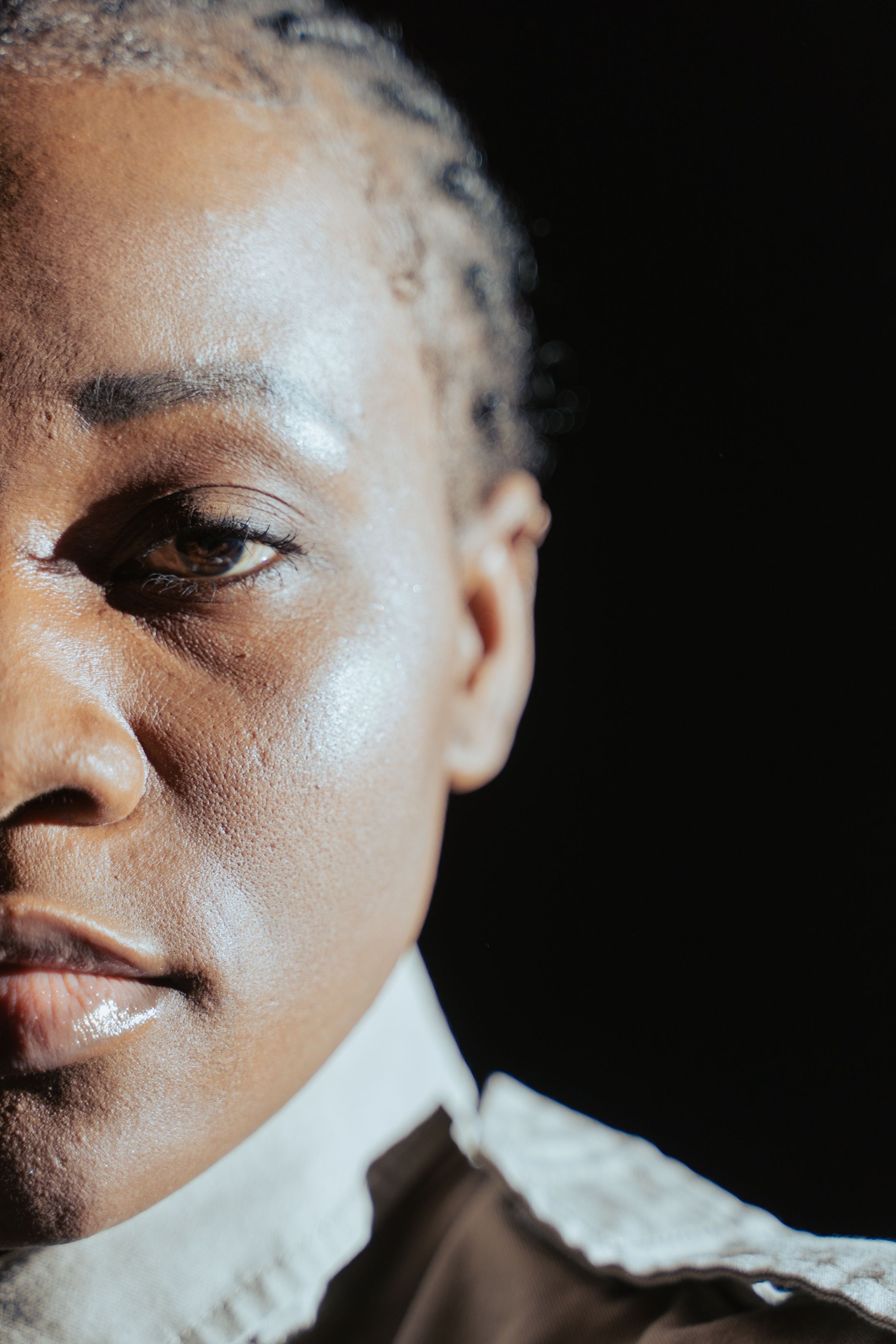 Close-Up Photo of a Person's Face · Free Stock Photo