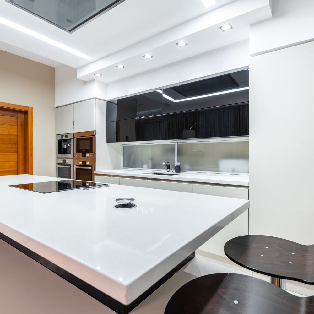 Kitchen Spraying in Barnet Gate — quality trade paint going on in two coats
