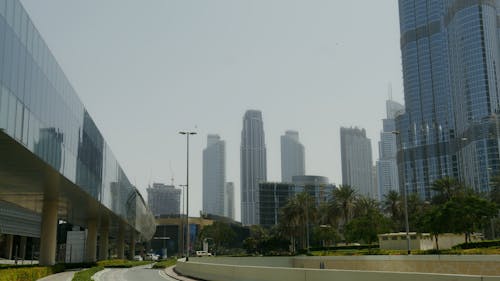 Immagine gratuita di burj khalifa, centro città, cielo cupo