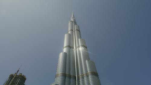 Gratis lagerfoto af berømt, blå himmel, burj khalifa