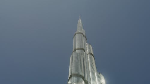 Gratis lagerfoto af blå himmel, burj khalifa, bygning