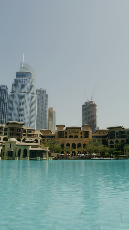 Ingyenes stockfotó alacsony szögű felvétel, belváros, dubaj témában