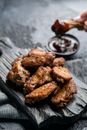 Fried Food on Brown Wooden Table