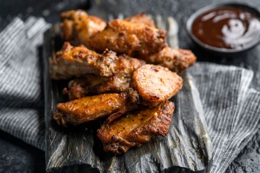 Chicken Wing, Baked, Broiled