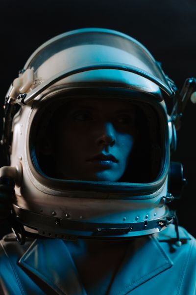 Astronaut in a helmet — photo by cottonbro studio on Pexels