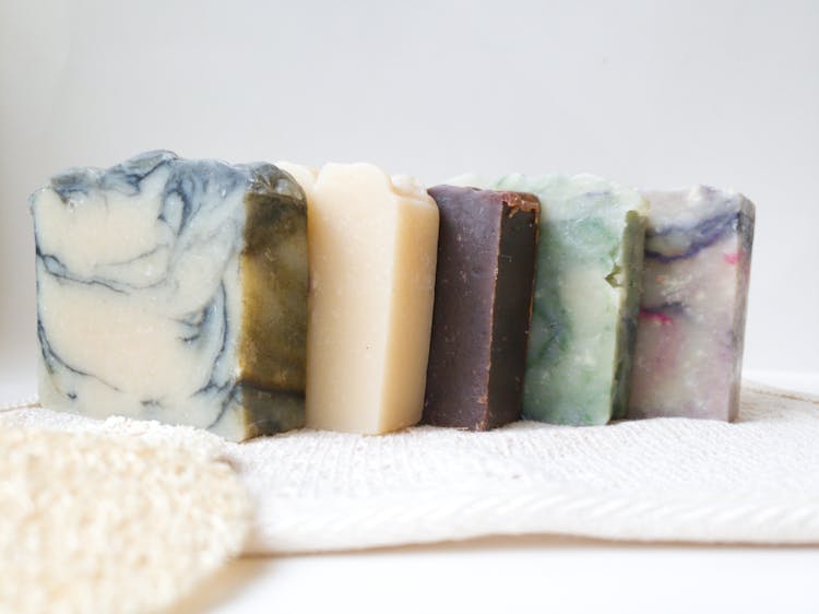 A Variety Of Artisanal Soaps