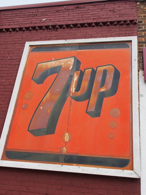 Free stock photo of 7up, sign