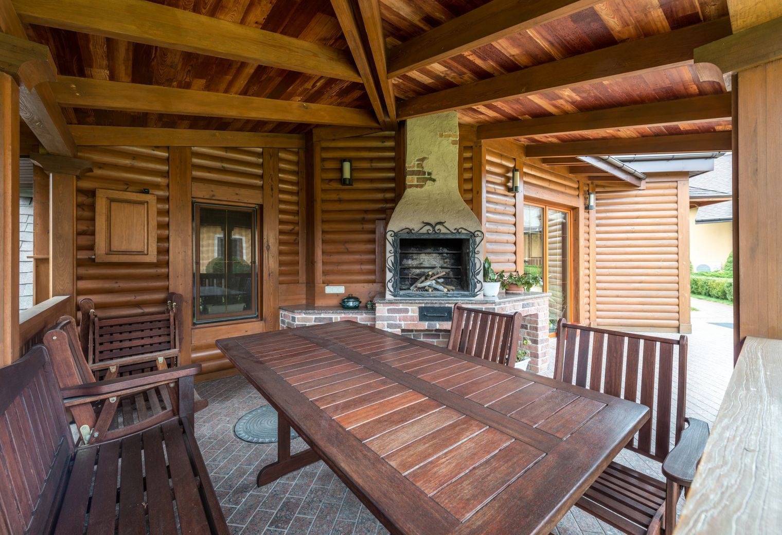 Fence and Decking Painting in Biggin Hill — surfaces prepped and cut in by hand
