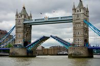 Brown Concrete Bridge